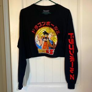 DRAGONBALL Z Cropped Long Sleeved Shirt by FUNIMATION